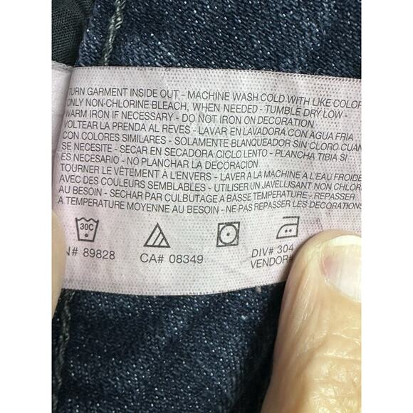 Code Bleu Jeans Womens Size 14 Inseam 30 Veronique Skinny Jeans Bling Preppy - Picture 9 of 16